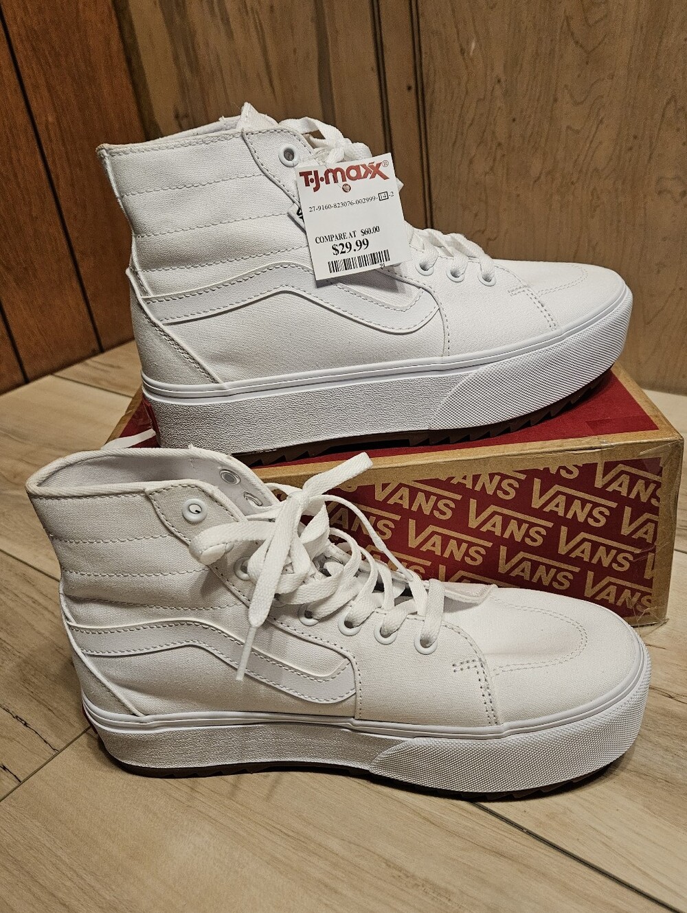 Vans Platform High Tops NWT